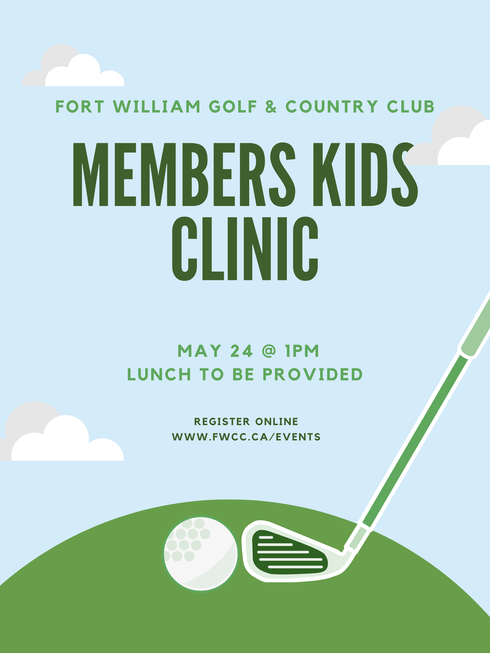 members-kids-clinic-poster